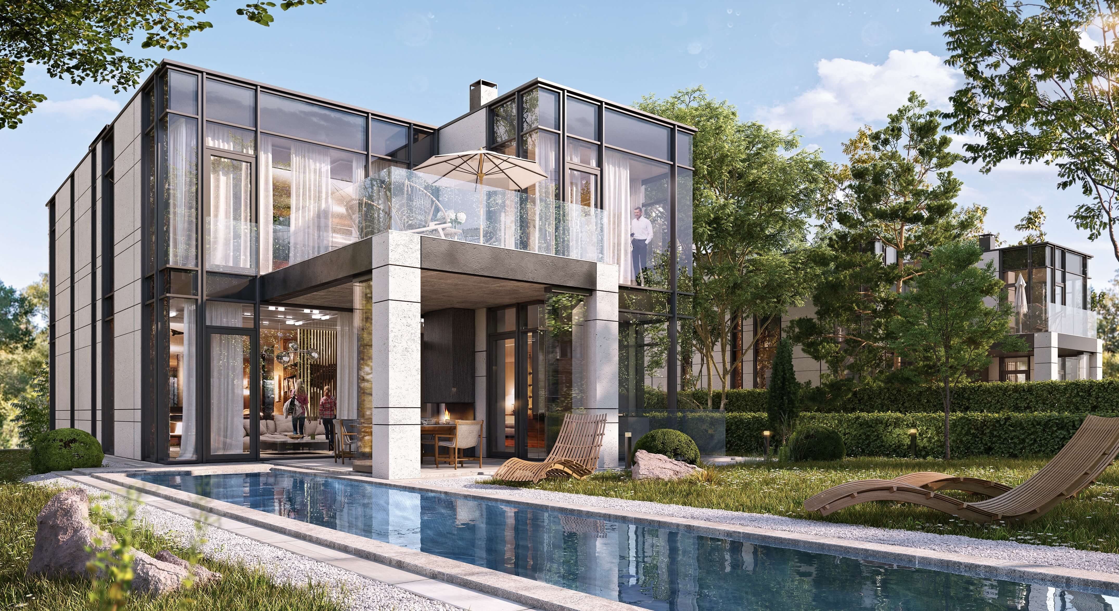 Къщата от близо